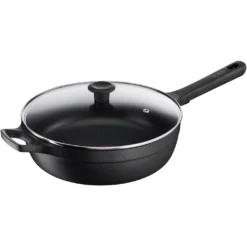 Tefal Schmorpfanne »G61237 Trattoria Pro«, Aluminiumguss, Robust, Antihaftversiegelung,Temperaturanzeiger, 28 Cm, Induktion