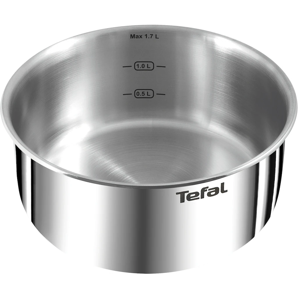 Tefal Topf-Set »L898S4 Ingenio Preference«, Edelstahl, (Set, 4 Tlg.), Stapelbar, Platzsparend, Hochwertiger Edelstahl, Induktionsgeeignet 5 Tefal Topf-Set »L898S4 Ingenio Preference«, Edelstahl, (Set, 4 Tlg.), Stapelbar, Platzsparend, Hochwertiger Edelstahl, Induktionsgeeignet – Bild 3