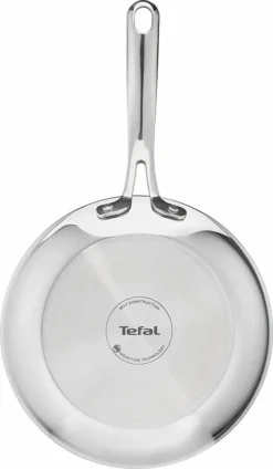 Tefal Bratpfanne ETERNAL MESH Edelstahl Kratzfest °28cm E49706 + Jamie Oliver Gravur Glasdeckel -Tefal 01138ed185847eff23c5a473b820b1c9
