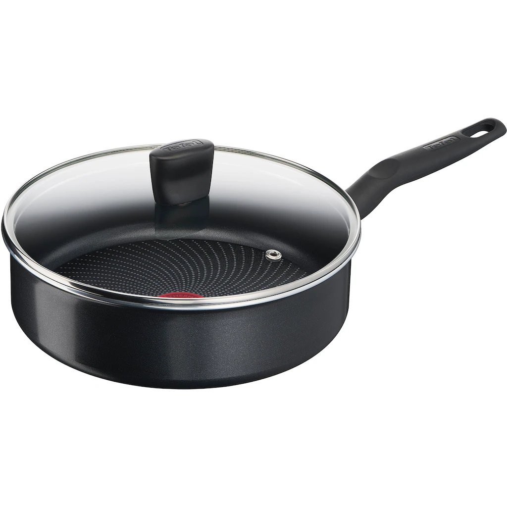 Tefal Schmorpfanne »C26732 Start'Easy«, Aluminium, Thermo-Signal-Temperaturanzeiger, Induktion, Ø 24 Cm 3 Tefal Schmorpfanne »C26732 Start'Easy«, Aluminium, Thermo-Signal-Temperaturanzeiger, Induktion, Ø 24 Cm