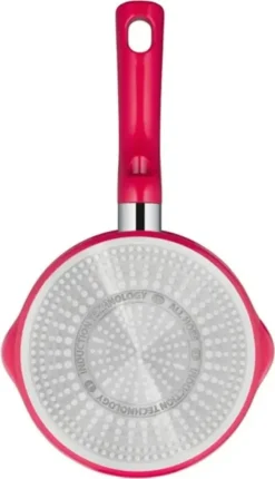 Tefal Chefclub By Stielkasserolle 16 Cm G80622, Rund, Rot, Aluminium, Titan, Rot, Keramik, Gas, Halogen, Induktion -Tefal 0218c43d417569e223d04a0a236ba00d