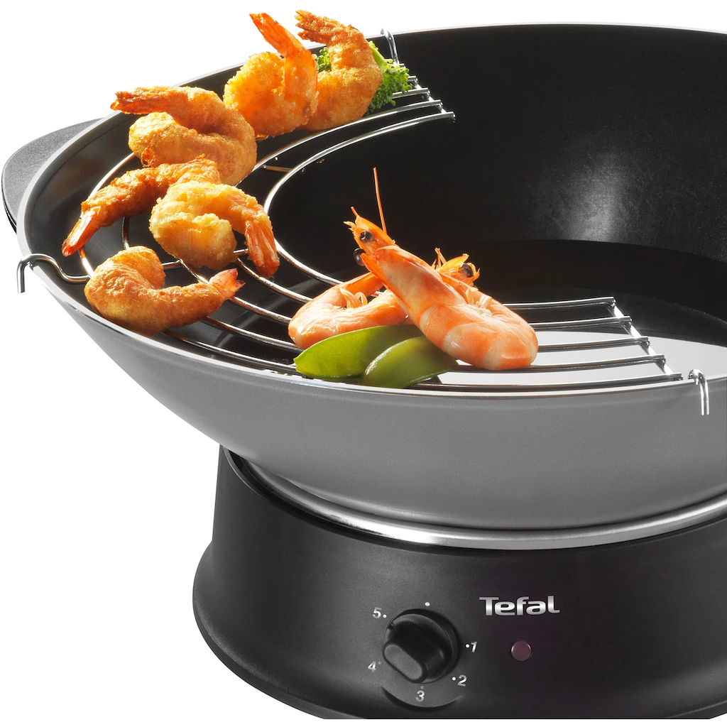 Tefal Elektrische Wokpfanne »WO 3000«, 1200 W, Mit THERMOSPOT® 5 Tefal Elektrische Wokpfanne »WO 3000«, 1200 W, Mit THERMOSPOT® – Bild 3