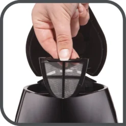 Tefal Wasserkocher »Express KO2998«, 1,5 L, 2200 W, Abschaltautomatik, Kunststoff, 360° Drehbare Basis, Abnehmbarer Filter -Tefal 04ba2b2743e3b83fb7ae30e465c53612