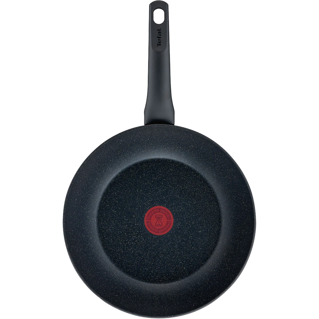 Tefal Wok »G28119 Black Stone«, Aluminium, (1 Tlg.), Aluminium, Mineralia Antihaft, Thermo-Signal, Alle Herdarten,Induktion 4 Tefal Wok »G28119 Black Stone«, Aluminium, (1 Tlg.), Aluminium, Mineralia Antihaft, Thermo-Signal, Alle Herdarten,Induktion – Bild 2