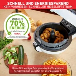 Tefal Heißluftfritteuse »YV9700 ActiFry Genius XL 2in1«, 1500 W, Kapazität 1,7 Kg, Inkl. Rührarm, 9 Aut. Programme, Gesund Frittieren -Tefal 06e2463beb94bef584920ad14ccc1abc
