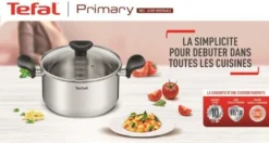 TEFAL E3090604 PRIMÄRE Edelstahlpfanne Mit Antihaftbeschichtung 28 Cm Induktionskompatibel -Tefal 0db9bf7432e7e9bc65fbd7513c58af15