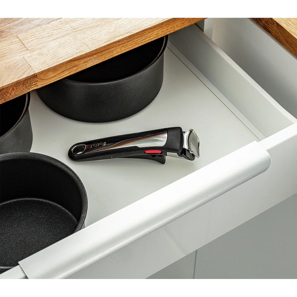 Tefal Topf-Set »Ingenio Unlimited On«, Aluminium, (Set, 13 Tlg.), Antihaft, Thermo-Signal, Abnehmbarer Griff, Alle Herdarten, Induktion 5 Tefal Topf-Set »Ingenio Unlimited On«, Aluminium, (Set, 13 Tlg.), Antihaft, Thermo-Signal, Abnehmbarer Griff, Alle Herdarten, Induktion – Bild 3