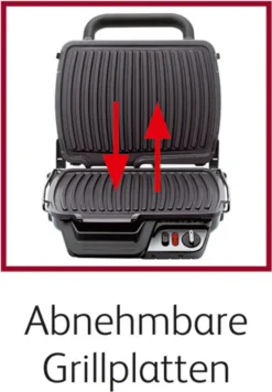 Tefal GC 3060 3in1 Kontaktgrill Schwarz / Silber 26 Tefal GC 3060 3in1 Kontaktgrill Schwarz / Silber -Tefal 102d6b10774889dae10bfa7853c725c3