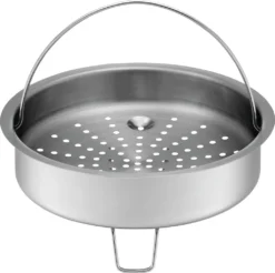 TEFAL Secure 5 Neo® 6,0 L Schnellkochtopf Mit Garkorb Und Dreifuß - Edelstahl - Alle Herdarten, Inklusive Induktionsherd, Gesund Und Schonend Kochen, Zeit- Und Energiesparend P2530738 -Tefal 123f1f2bc112704a5e37ad9e3c8d543a