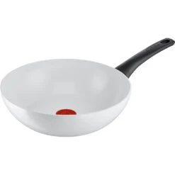 Tefal Wok »C41719 Ceramic Control«, Aluminium, (1 Tlg.), Sichere Keramikversiegelung, Thermo-Signal, Alle Herdarten,Induktion