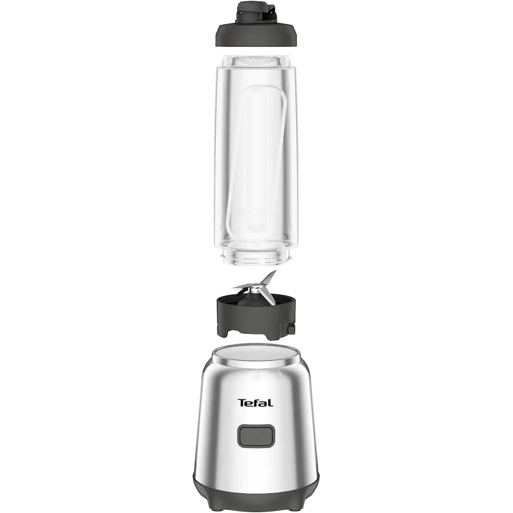 Tefal Standmixer »BL15FD Mix & Move«, 300 W, 2 Flaschen To-Go In Premium Tritan, Abnehmbare Klingen 4 Tefal Standmixer »BL15FD Mix & Move«, 300 W, 2 Flaschen To-Go In Premium Tritan, Abnehmbare Klingen – Bild 2