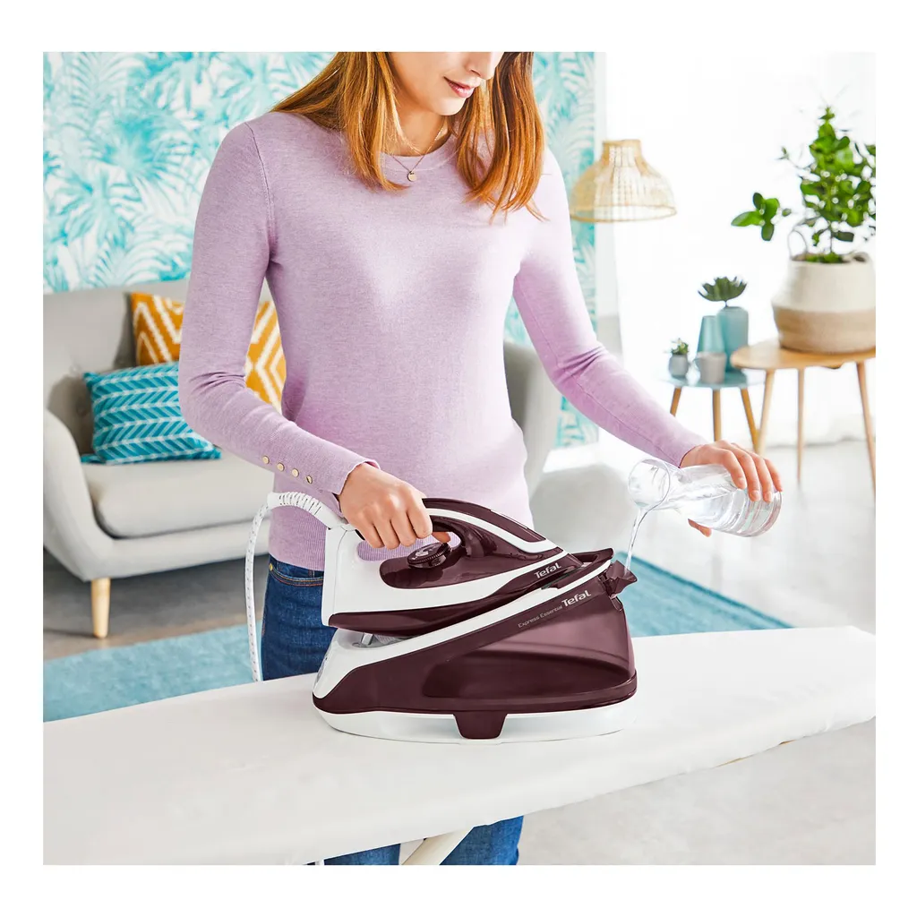 Tefal Dampfbügelstation SV6120 Express Essential Bügeleisen 9 Tefal Dampfbügelstation SV6120 Express Essential Bügeleisen – Bild 7
