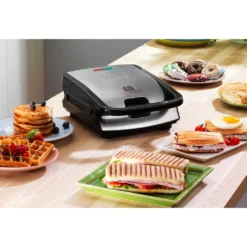 Tefal Waffeleisen »SW854D Snack Collection«, 700 W, Inkl. 4 Antihaft Plattensets, Vielfältige Funktionen, Erweiterbar -Tefal 19ae568d1f9343000eb6f3765be14813
