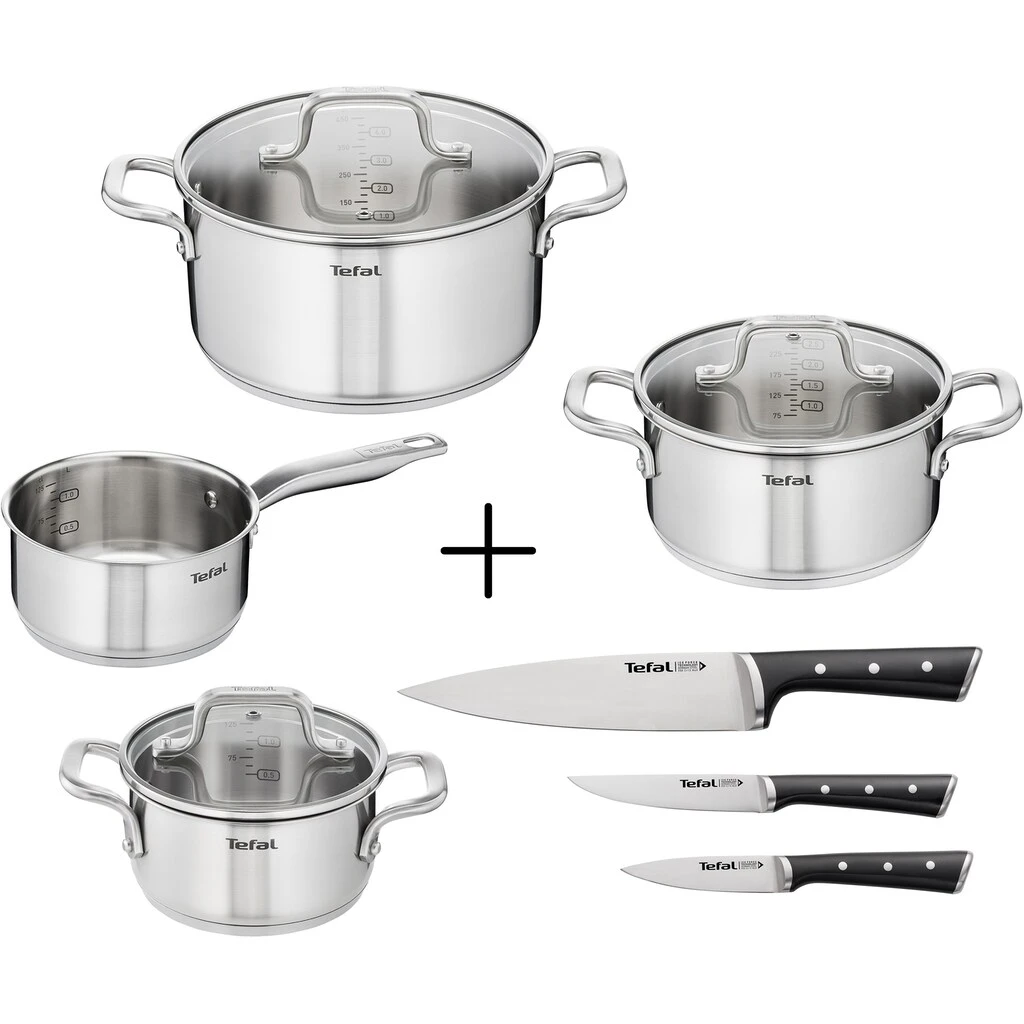 Tefal Topf-Set »Virtuoso 7er + Ice Force«, 10-teilig 3 Tefal Topf-Set »Virtuoso 7er + Ice Force«, 10-teilig