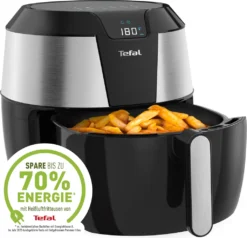Tefal EY701D Easy Fry XXL Heißluftfritteuse, Fassungsvermögen: 1,6 Kg, Timer,8 Automatische Menüs 21 Tefal EY701D Easy Fry XXL Heißluftfritteuse, Fassungsvermögen: 1,6 Kg, Timer,8 Automatische Menüs -Tefal 1e03713c8560c25a1608ca75411e1bfc