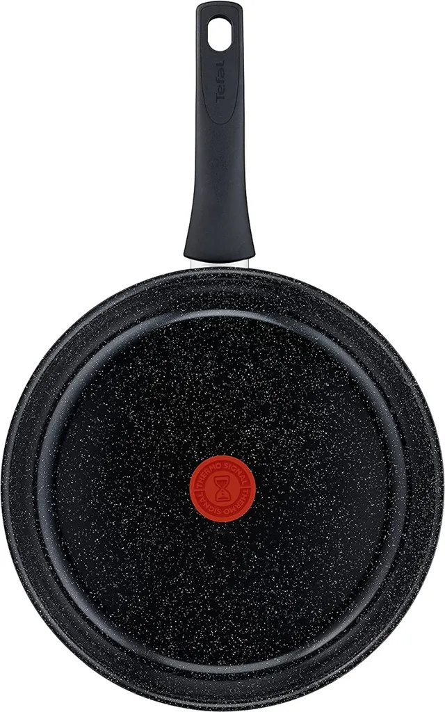 Tefal C41806 Intensity Bratpfanne 28 Cm | Keramikversiegelung | Thermo-Signal Temperaturindikator | Leichte Reinigung | Induktionsgeeignet | Umweltfreundlich | Schwarz 4 Tefal C41806 Intensity Bratpfanne 28 Cm | Keramikversiegelung | Thermo-Signal Temperaturindikator | Leichte Reinigung | Induktionsgeeignet | Umweltfreundlich | Schwarz – Bild 2