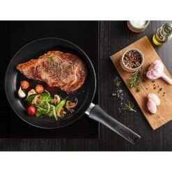 Tefal Pfannen-Set »Ultimate On G26090«, Aluminium, (Set, 3 Tlg.), Antihaftversiegelung, Temperaturanzeiger, Induktion, 20/24/28 Cm -Tefal 22350a7f89729be6da74ae32b1e40ccb