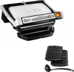 Tefal OptiGrill+ G716D12, Mit Waffeleisenplatten, Kontaktgrill -Tefal 226dec7d76625a395bf7efbb305dbbf0