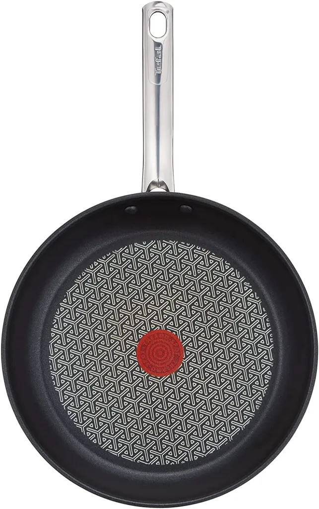 Tefal Duetto 3-teiliges Bratpfannen-Set, 20/24/28 Cm, Antihaftbeschichtung, Geeignet Für Alle Herdarten, Auch Für Induktionsherde, Edelstahl/schwarz 4 Tefal Duetto 3-teiliges Bratpfannen-Set, 20/24/28 Cm, Antihaftbeschichtung, Geeignet Für Alle Herdarten, Auch Für Induktionsherde, Edelstahl/schwarz – Bild 2