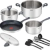 Tefal G713SB Daily Cook Set - Koch-Set - Schwarz/silber -Tefal 27b47437cd1f50303e6f158631612e8e