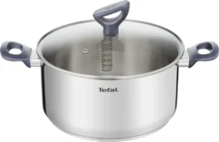 Tefal G713SB Daily Cook Set - Koch-Set - Schwarz/silber -Tefal 29cf180c4e161fe6c88a4990ca98e416