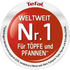 Tefal Trattoria Topf Mit Gussdeckel, 24cm, 4,57l, Aluguss -Tefal 2df3e43037e293623b5c2939568348fc 2