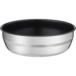 Tefal Pfannen-Set »Ingenio By Jamie Oliver«, Edelstahl, (Set, 5 Tlg.), Edelstahl, Thermo-Spot, Abnehmbarer Griff, Alle Herdarten, Induktion -Tefal 2eb72ec53d30b822e8f6d952dc792926