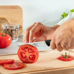 Tefal Messer-Set »K2733S Colorfood«, (Set, 3 Tlg.), Deutscher Edelstahl, Korrosionsbeständig, Ergonomisch, Sicher -Tefal 2f6067c372a45bc51c6936337592e550