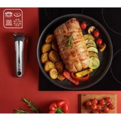 Tefal Pfannen »Ingenio Unlimited On« In 24/28 Cm Mit Abnehmbarem Griff Und »Ice Force Kochmesser« Im Set 10 Tefal Pfannen »Ingenio Unlimited On« In 24/28 Cm Mit Abnehmbarem Griff Und »Ice Force Kochmesser« Im Set -Tefal 327e9afb745778791be35f8c4b6ee760