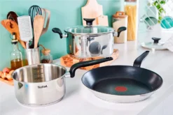 TEFAL E3090604 PRIMÄRE Edelstahlpfanne Mit Antihaftbeschichtung 28 Cm Induktionskompatibel -Tefal 3363c026c1452b096f33201a709fb9e4