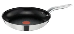 Tefal Induktions-Bratpfanne, Edelstahl, Silber, 28_cm