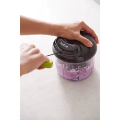 Tefal Zerkleinerer »5-Sekunden_Zerleinerer«, 900ml, Edelstahlklingen, Rutschfest, Ice-Crusher-, Püree, Schwarz/Grün -Tefal 39419d4b68334bf41d647dbba360c076
