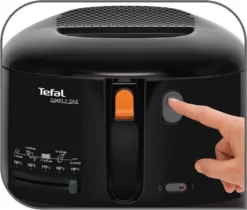 Tefal FF1608 Simply One Schwarz Fritteuse -Tefal 3b7e03b122e54e8d4d43e66501e14238