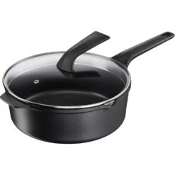 Tefal Schmorpfanne »E24933 Robusto«, Aluminium, (1 Tlg.), Aluguss, Antihaftversiegelung, Thermo-Signal, Alle Herdarten,Induktion