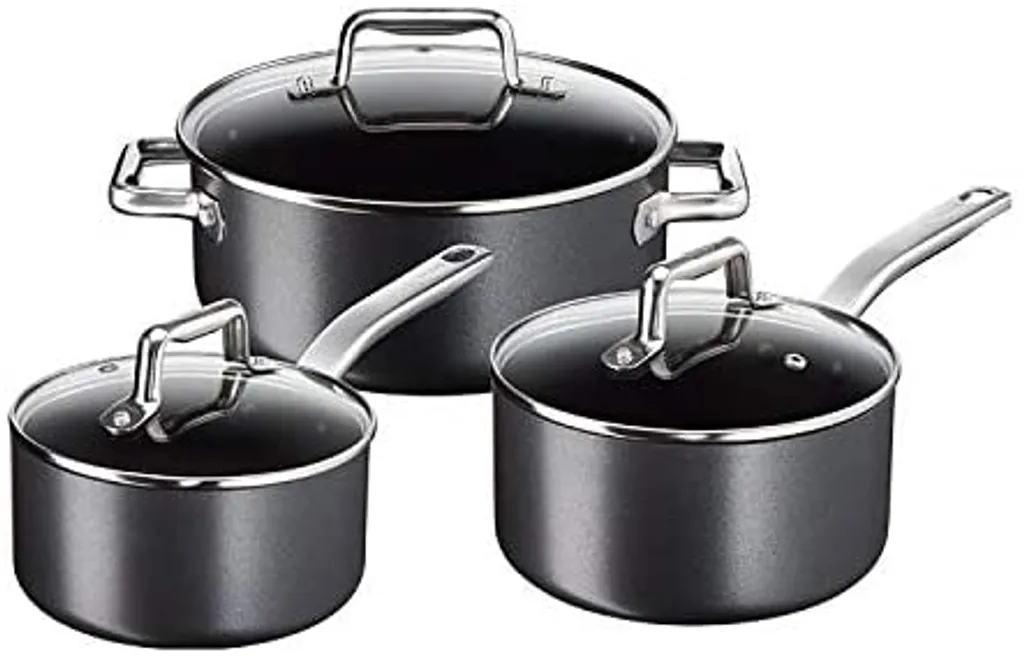 Tefal C55654 PROGRADE Topfset Pfannenset Induktion 8 TLG, UVP 299€, Für Alle Herdarten, Antihaft Pfannen 26 Cm + 30 Cm, Topf 24cm, Stieltopf 20 Cm + 18 Cm, Spülmaschinenfest 5 Tefal C55654 PROGRADE Topfset Pfannenset Induktion 8 TLG, UVP 299€, Für Alle Herdarten, Antihaft Pfannen 26 Cm + 30 Cm, Topf 24cm, Stieltopf 20 Cm + 18 Cm, Spülmaschinenfest – Bild 3