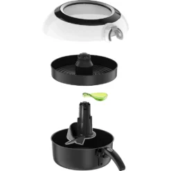 Tefal Heißluftfritteuse »YV9700 ActiFry Genius XL 2in1«, 1500 W, Kapazität 1,7 Kg, Inkl. Rührarm, 9 Aut. Programme, Gesund Frittieren -Tefal 409133ed9b048263535becfdbf81f376
