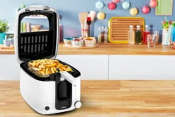 Tefal Fritteuse Super Uno Mit Timer FR3140 Weiß 34 Tefal Fritteuse Super Uno Mit Timer FR3140 Weiß -Tefal 43bbd1458d80233802f1175b05e76e4e