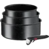 Tefal Topf-Set »L39996 Ingenio Black Stone«, Aluminium, (Set, 4 Tlg.), Antihaft, Thermo-Signal, Abnehmbarer Griff, Alle Herdarten, Induktion 1 Tefal Topf-Set »L39996 Ingenio Black Stone«, Aluminium, (Set, 4 Tlg.), Antihaft, Thermo-Signal, Abnehmbarer Griff, Alle Herdarten, Induktion -Tefal 48aac3b4dff1e09af876c08adb93ce25