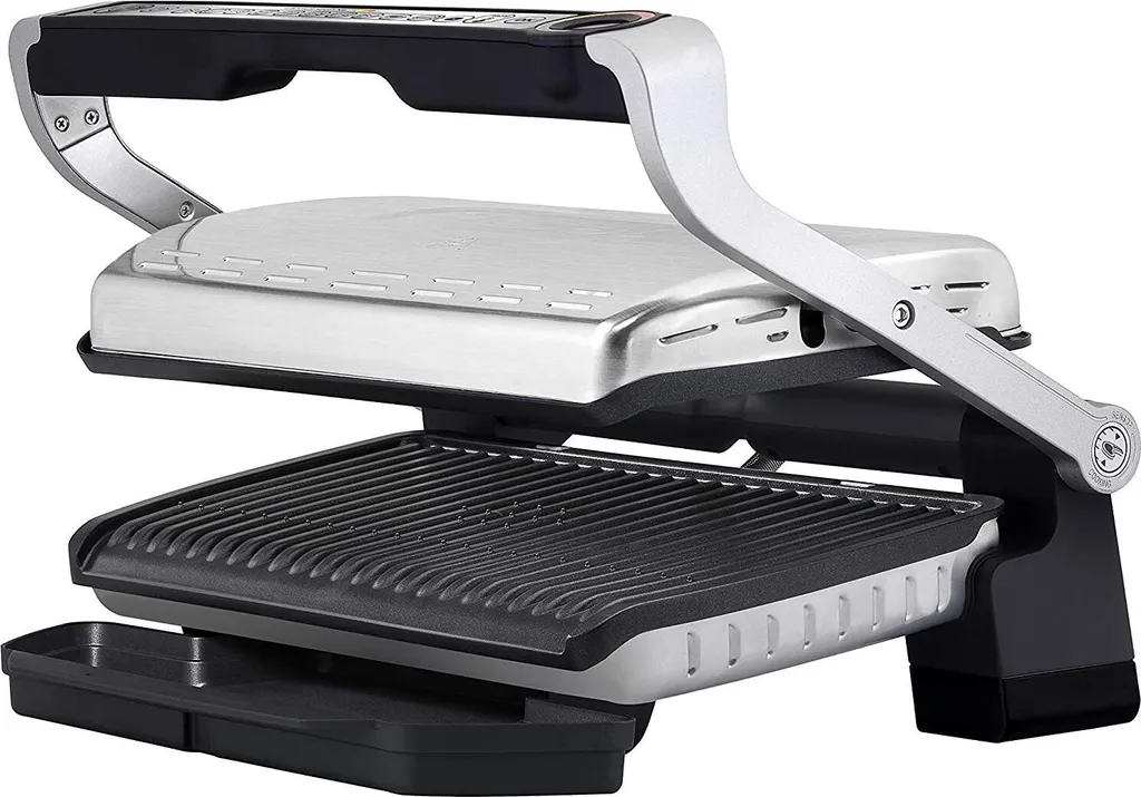 Tefal GC724D Optigrill Contactgrill 2000W Metallic XXL Mit Platte 5 Tefal GC724D Optigrill Contactgrill 2000W Metallic XXL Mit Platte – Bild 3