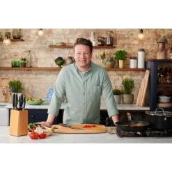 Tefal Messer-Set »K267S3 Jamie Oliver«, (Set, 3 Tlg.), Hohe Leistung, Unverwechselbares Design, Widerstandsfähig/langlebig -Tefal 4b3b729bcf52ec19cf3a5159f649d0e8