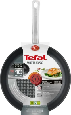 Tefal Virtuoso Pfanne Bratpfanne, Beschichtet, 24cm, Edelstahl 39 Tefal Virtuoso Pfanne Bratpfanne, Beschichtet, 24cm, Edelstahl -Tefal 4b4cde546fa02ae234bd17db3b4e4ec3