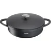 Tefal Servierpfanne »Trattoria«, Aluminiumguss, (1 Tlg.), Aluguss, Antihaftversiegelung, Mit Deckel, Alle Herdarten, Induktion