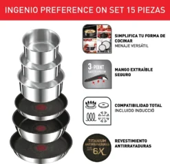 Tefal Topfset INGENIO Emotion Kochgeschirr, 22 Tlg, Topfset & Pfannenset, Wok, Pfanne , Edelstahl 18/10, Töpfe Und Pfannen Set, Kochtopf Kochtöpfe Für Induktionsherd Geeignet, Mit Deckel Abnehmbarer Griff 11 Tefal Topfset INGENIO Emotion Kochgeschirr, 22 Tlg, Topfset & Pfannenset, Wok, Pfanne , Edelstahl 18/10, Töpfe Und Pfannen Set, Kochtopf Kochtöpfe Für Induktionsherd Geeignet, Mit Deckel Abnehmbarer Griff -Tefal 51ab326c2a243b1a546da18b7361c1d5