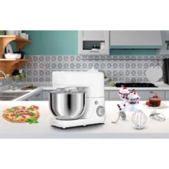 Tefal Küchenmaschine »QB1501 Masterchef Essential«, Back-Kit, 6 Geschwindigkeiten, Schneebesen, Rührhaken, Knethaken -Tefal 5222c2bd4d878c2f01dc454410089c1c
