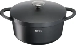 Tefal Trattoria Topf Mit Gussdeckel, 24cm, 4,57l, Aluguss -Tefal 56035243903fe142610b2b1b1a0063c0