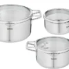 TEFAL NORDICA 6-Teiliges Set Mit Stielkasserolle 16cm + Deckel Und Kochtöpfen 20/24cm + Deckel , H852S325 -Tefal 5696e03659ddce2ab7eb6cf96a7cae6d