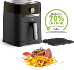 Tefal Easy Fry & Grill Classic, 2-In-1, Heißluftfritteuse + Grill, EY5018 25 Tefal Easy Fry & Grill Classic, 2-In-1, Heißluftfritteuse + Grill, EY5018 -Tefal 576b2ff94e5169c1fcb25a7ae2536c03