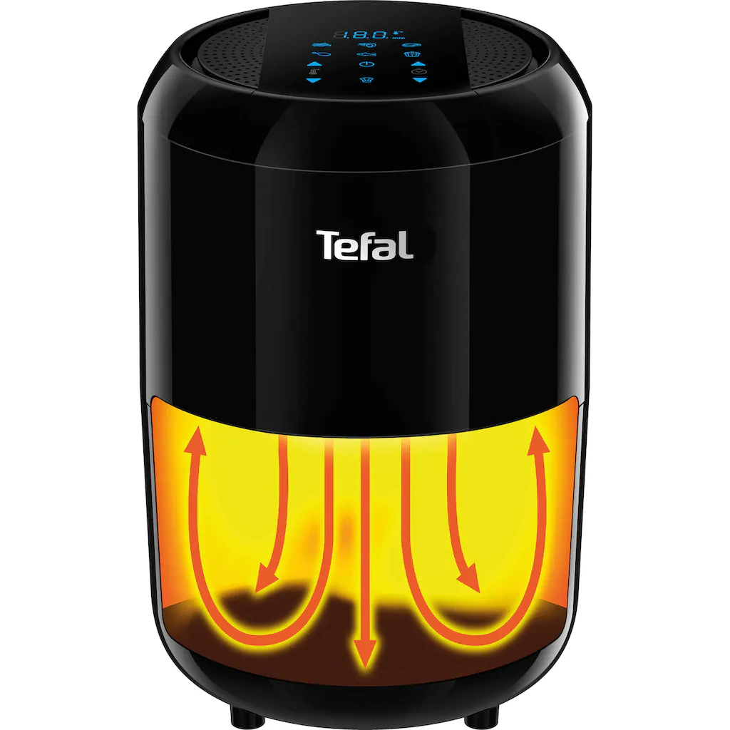 Tefal Heißluftfritteuse »EY3018 Easy Fry Compact«, 1400 W, Fassungsvermögen 1,6 L, Kapazität: 1,6 L, 6 Kochprogramme, Timer, Gesund Ohne Fett/Öl 7 Tefal Heißluftfritteuse »EY3018 Easy Fry Compact«, 1400 W, Fassungsvermögen 1,6 L, Kapazität: 1,6 L, 6 Kochprogramme, Timer, Gesund Ohne Fett/Öl – Bild 5