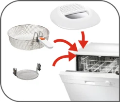 Tefal Fritteuse Filtra One FF1631 Weiß -Tefal 5b1ae6be2732cce26580d9b4bed9d44f