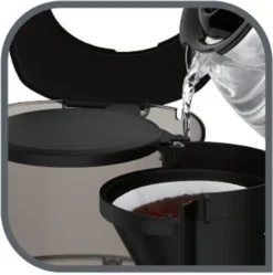 Tefal CM272N Principio Select Filter-Kaffeemaschine 1000 Watt 1,25 L Schwarz -Tefal 5c7d544ee4c8beab74a45b37bbd03d87